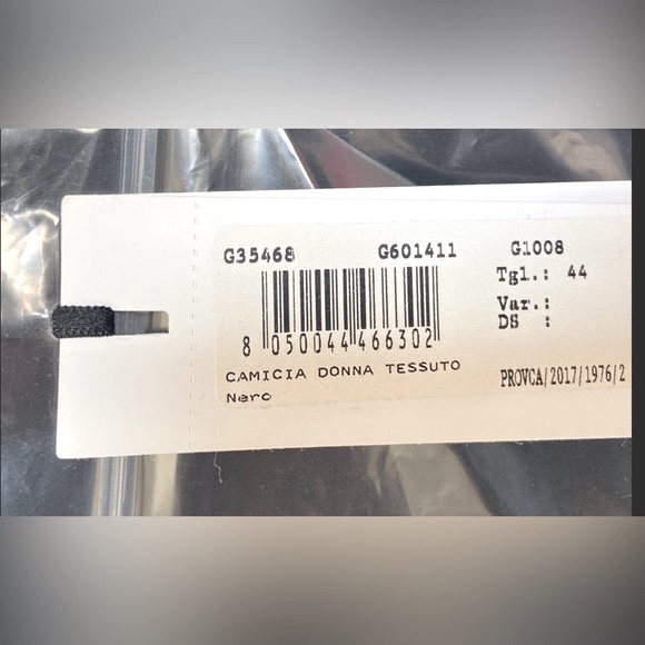 ❌SOLD❌ Versace Collection Camicia Donna Tessuto Blouse - Picture 9 of 13